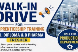 Pharma Apprenticeship Training at Sun Pharma