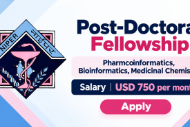 Post-Doctoral Fellowship at NIPER - Pharmcoinformatics, Bioinformatics, Medicinal Chemistry Apply