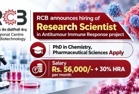RCB announces hiring of Research Scientist in Antitumour Immune Response project