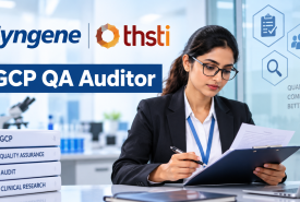 Syngene is seeking a seasoned professional to manage its GCP quality function at THSTI