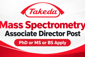 Work as Mass Spectrometry Associate Director at Takeda