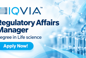 Apply Online for Regulatory Affairs Manager at IQVIA