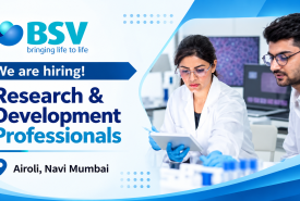 Bharat Serums and Vaccines Limited Hiring Research & Development Professionals