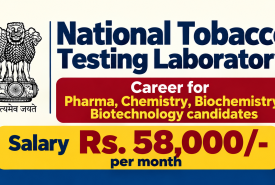 Career for Pharma, Chemistry, Biochemistry, Biotechnology candidates in NTTL