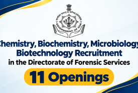 Chemistry, Biochemistry, Microbiology, Biotechnology Recruitment in the Directorate of Forensic Services