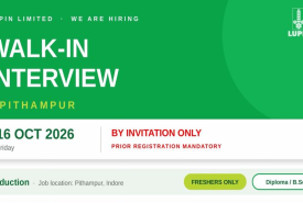 Interview for Production Apprentice at Lupin Limited