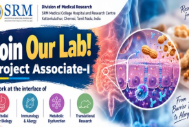 Opportunity for Life Sciences candidates to Join SRM Medical College Hospital and Research Centre