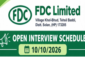 QA, QC, Production Jobs at FDC Limited