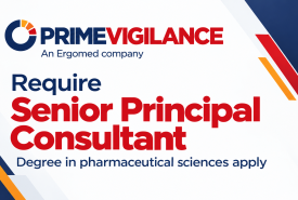 Require Senior Principal Consultant at PrimeVigilance