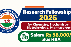 Research Fellowships 2026 at National Dope Testing Laboratory