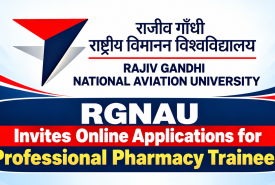 RGNAU invites Online Applications for Professional Pharmacy Trainees