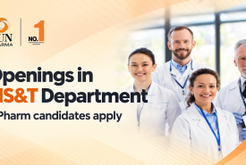Sun Pharma Openings in MS&T Department