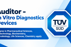 Work as Auditor - In Vitro Diagnostics Devices at TUV SUD Group
