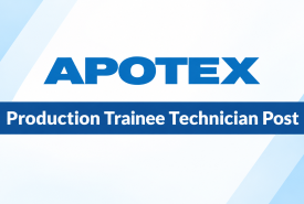 Work as Production Trainee Technician at Apotex