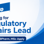 Elanco Animal Health looking for Regulatory Affairs Lead