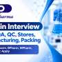 Ajanta Pharma Interview : Jobs in QA, QC, Stores, Manufacturing, Packing