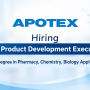 Apotex Inc Hiring New Product Development Executive
