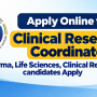 Apply Online for Clinical Research Coordinator at TMC | Pharma, Life Sciences, Clinical Research candidates Apply