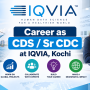 Career as CDS / Sr CDC at IQVIA, Kochi