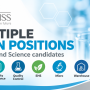 Multiple open positions Pharma and Science candidates at Sentiss Pharma