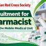 Recruitment for Pharmacist through the Mobile Medical Unit, Indian Red Cross Society
