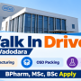 Walk In Drive at Vadodara in Manufacturing, OSD Packing, Quality Control at Intas Pharmaceuticals