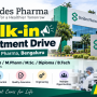 Walk-in Recruitment Drive at Strides Pharma, Bengaluru | B.Pharm/ M.Pharm/ M.Sc./ Diploma/ B.Tech can walk in