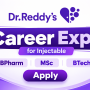 Dr.Reddy's Lab Career Expo for Injectable - BPharm, MSc, BTech Apply