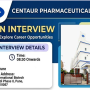 Hiring for Quality Control and Quality Assurance at Centaur Pharma