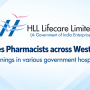 HLL Lifecare requires Pharmacists across West Bengal - Openings in various government hospitals