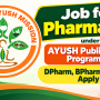 Job for Pharmacist under AYUSH Public Health Programmes