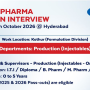 Natco Pharma Walk in Interview for Production (Injectables) - Freshers are eligible