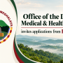 Office of the District Medical & Health Officer invites applications for Pharmacist positions