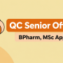 Sun Pharma Require QC Senior Officer - BPharm, MSc Apply