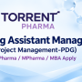 Torrent Pharma Hiring Assistant Manager