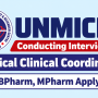 UNMICRC Conducting Interview for Medical Clinical Coordinator