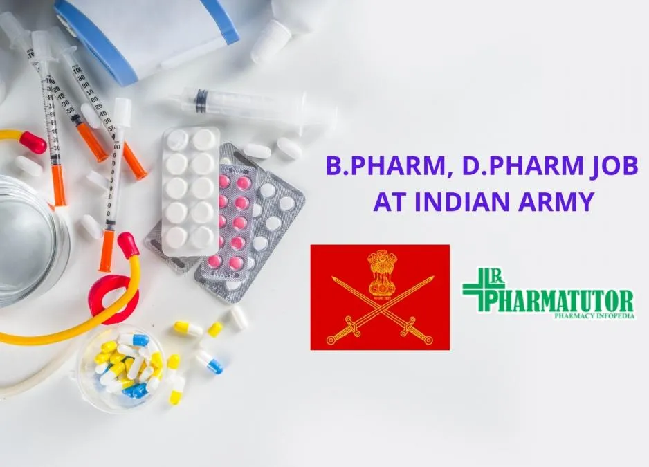 Soldier Pharma Recruitment at Indian Army