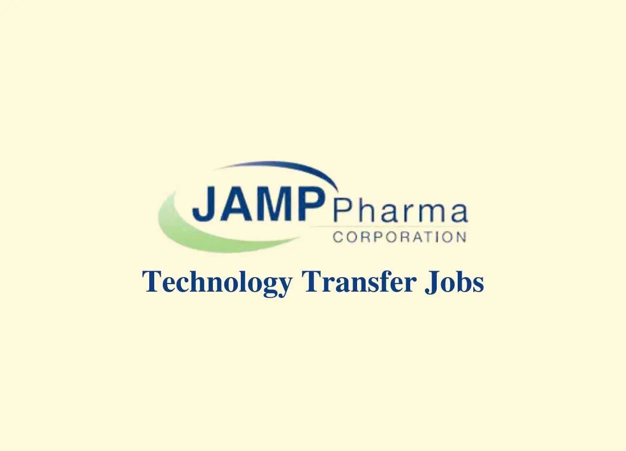 Technology Transfer Jobs at Jamp Pharma Corporation