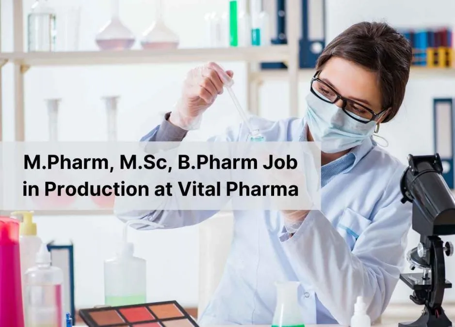 Production Jobs at Vital Pharma