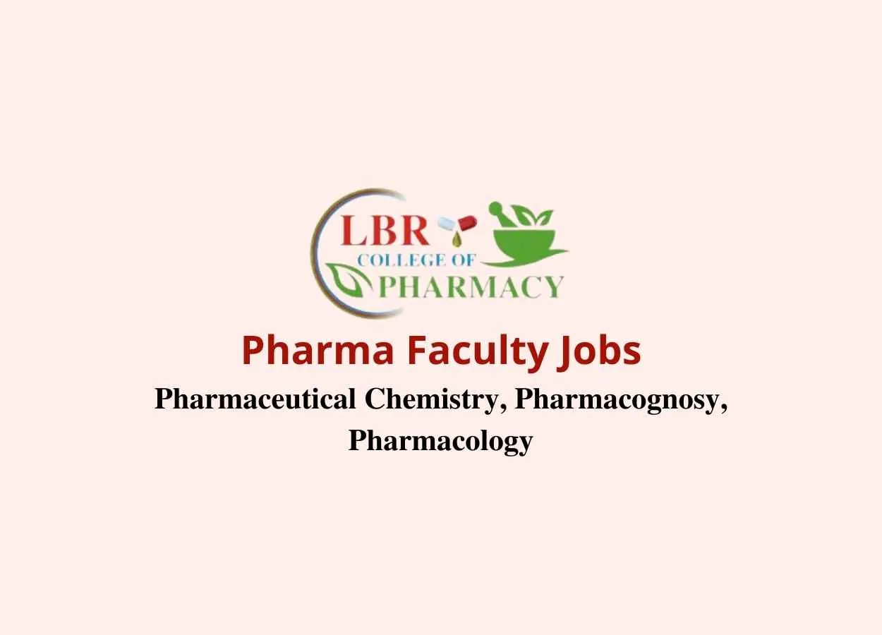 Pharma Faculty Jobs at Lala Birkha Ram College of Pharmacy