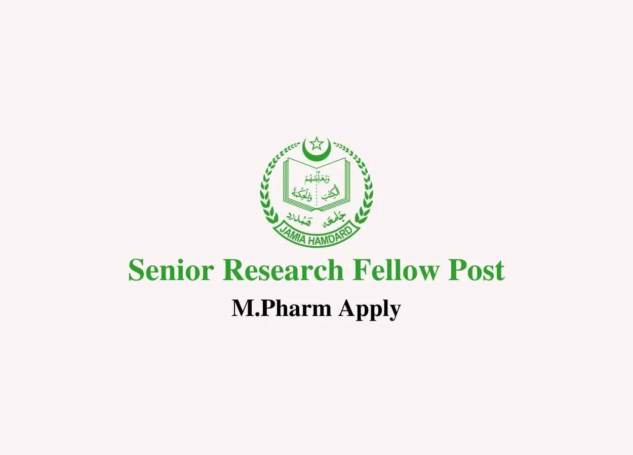 Jamia Hamdard require Senior Research Fellow