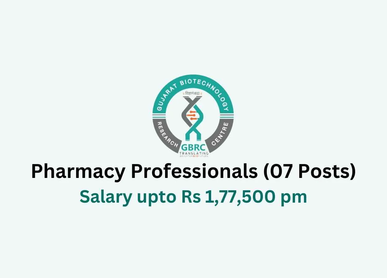 Opportunity for Pharmacy Professionals at GBRC