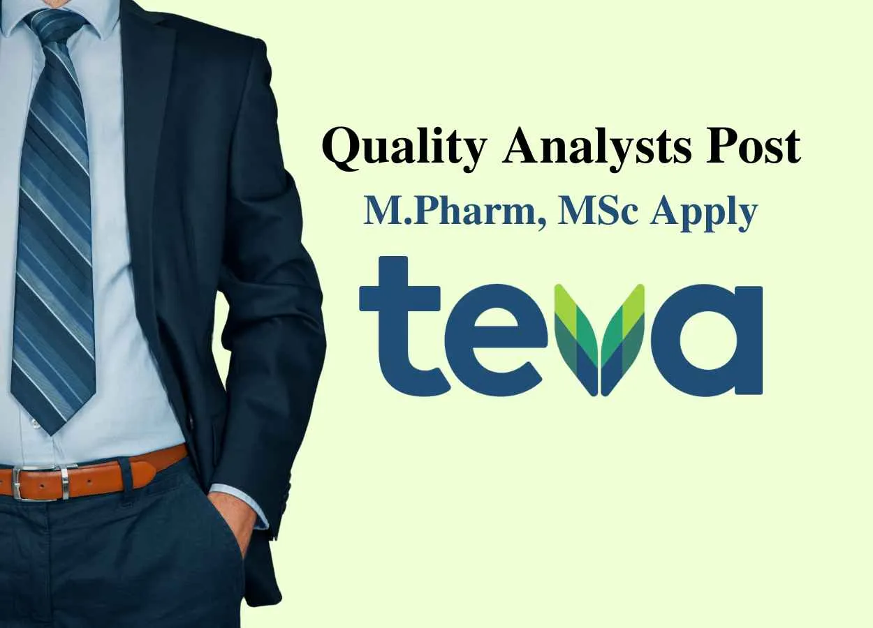 Work as Quality Analysts at Teva