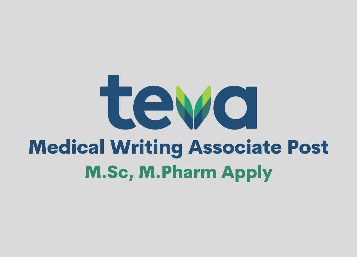 Work as Medical Writing Associate at Teva