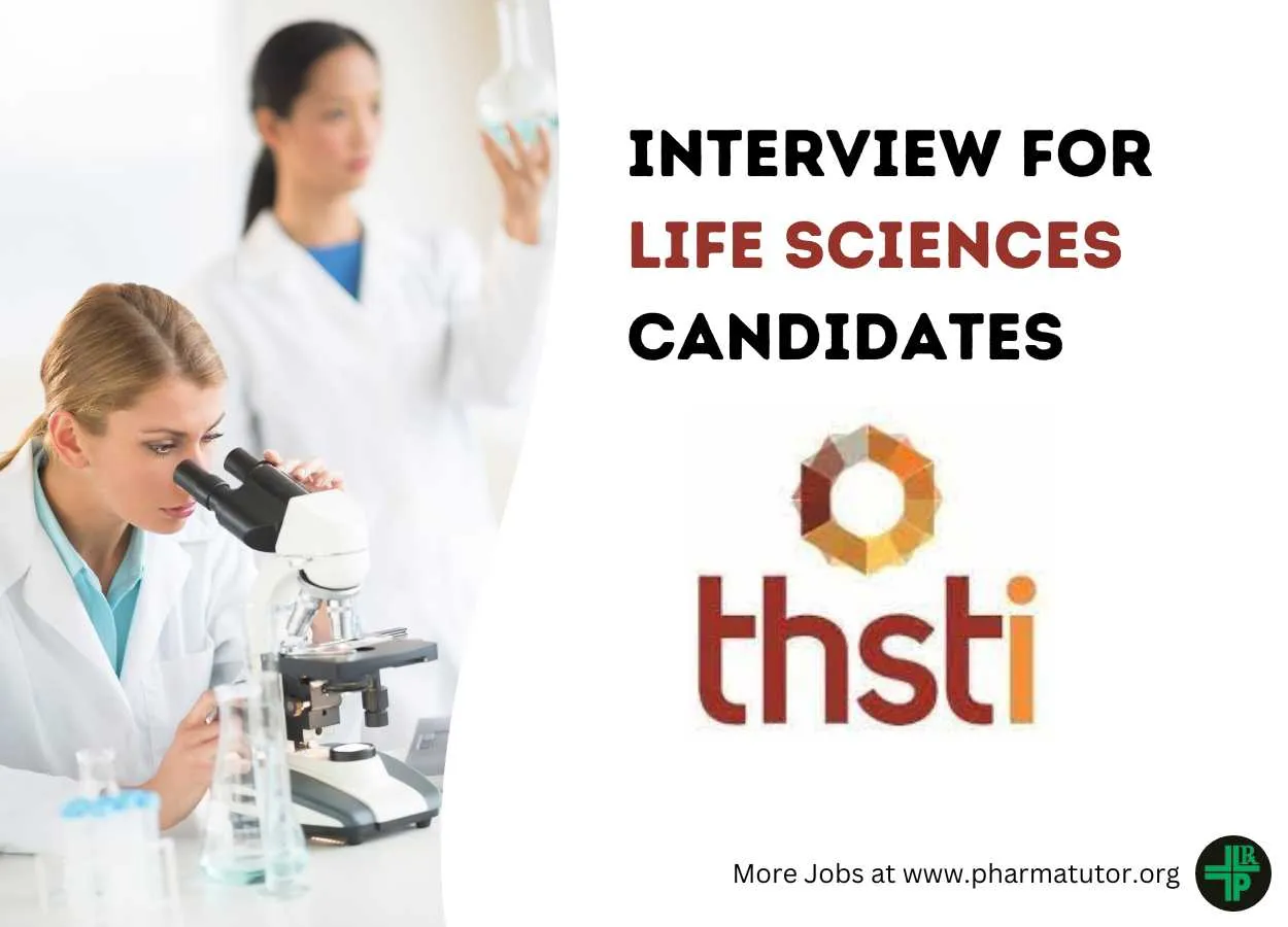 Interview for Life Sciences candidates at THSTI