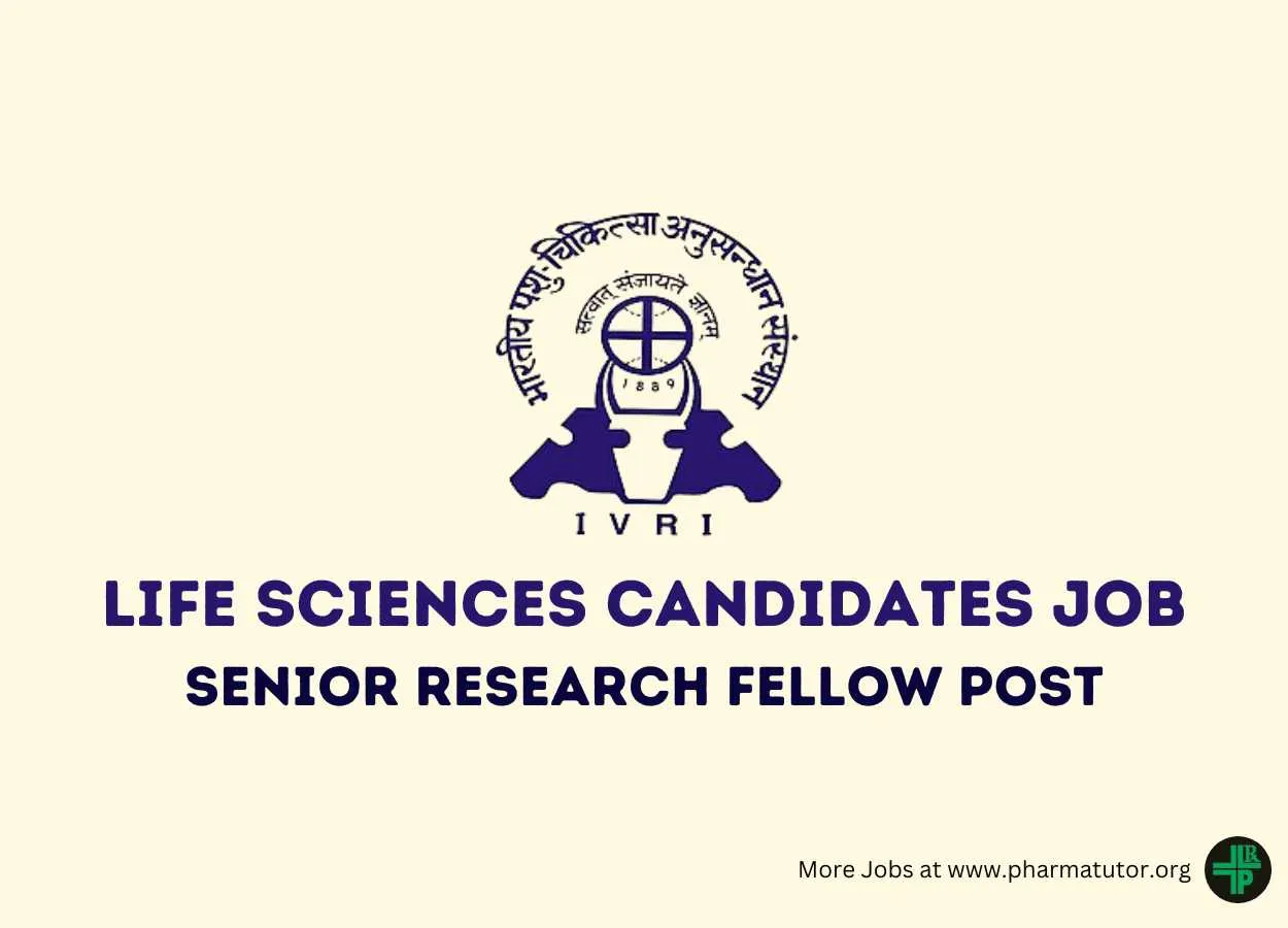 Recruitment for Life Sciences candidates at Indian Veterinary Research Institute