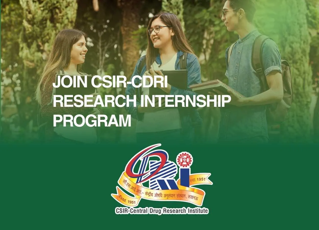 Online Applications are invited for Research Intern posts at CDRI