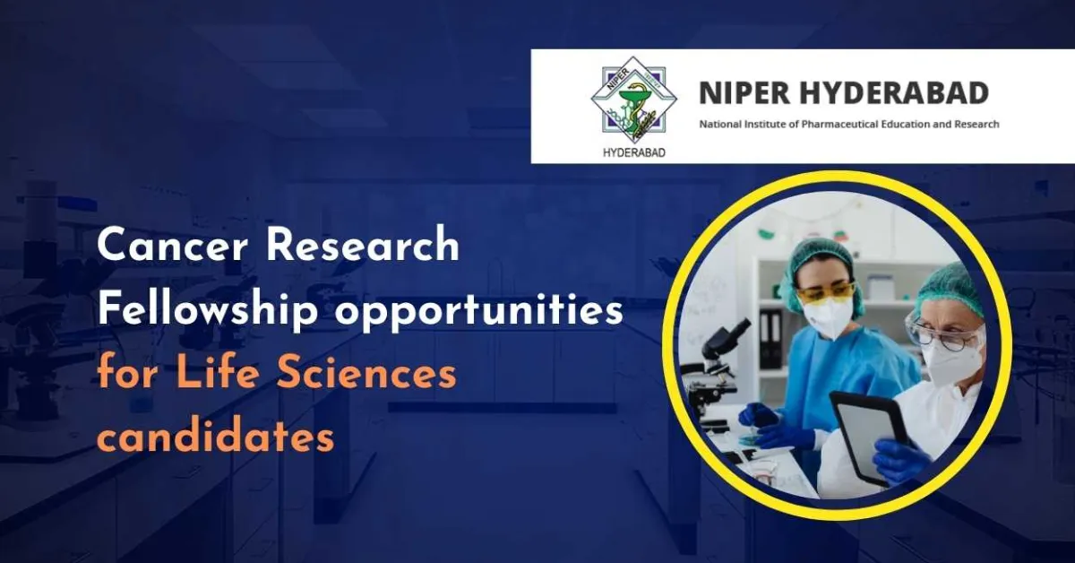 Cancer Research Fellowship Opportunities for Life Sciences Candidates