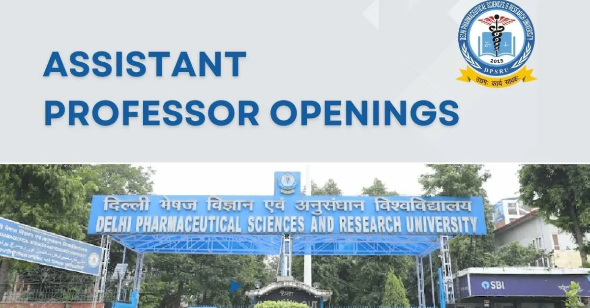 DPSRU invites from Assistant Professor