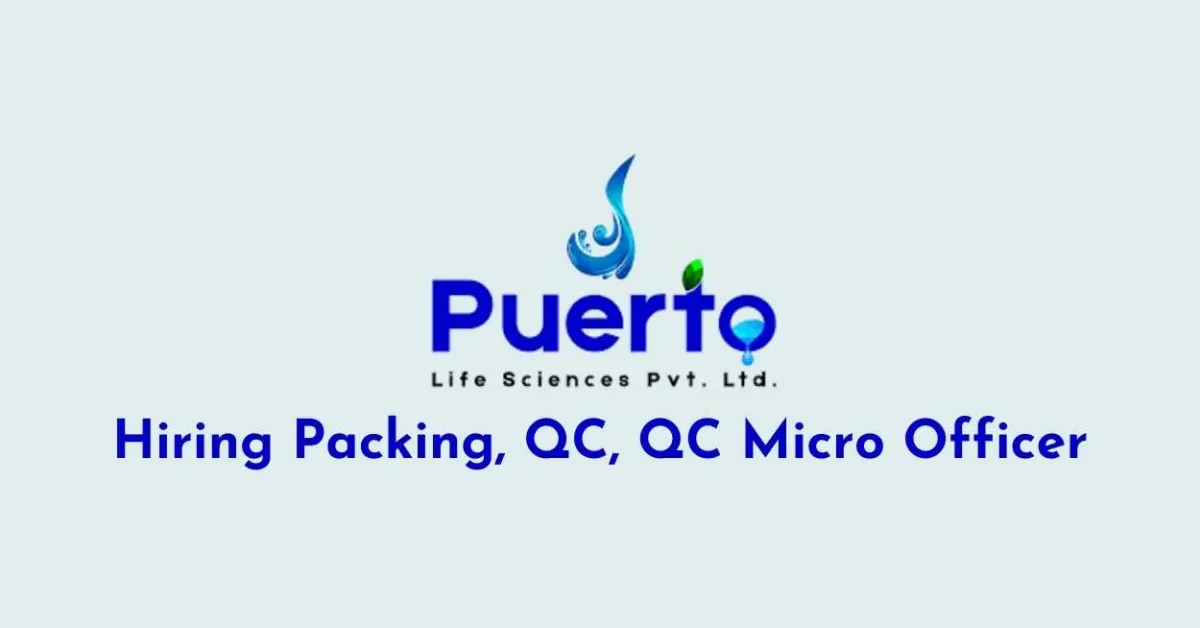 Hiring Packing, QC, QC Micro Officer at Puerto